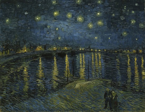 Vincent van Gogh - The Starry Night Over the Rhône